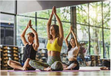 Ruparel Mumbai One Kandivali West Yoga Room